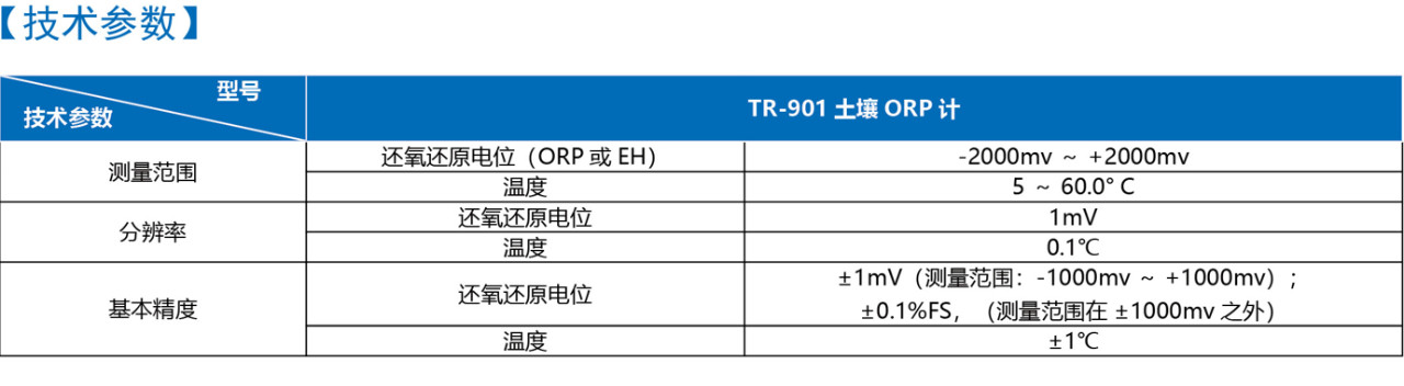 上海雷磁TR-901土壤ORP计产品介绍(图3)